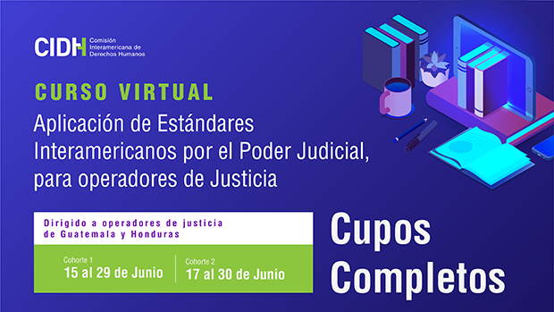 Curso sobre Aplicación de Estándares Interamericanos por el Poder Judicial, para operadores de Justicia